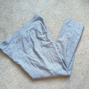 Anne Klein Plaid Trousers